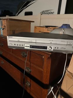 DVD and vhs player