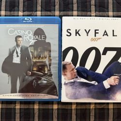 James Bond Blu-Rays