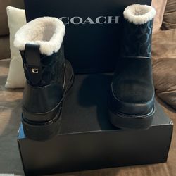COACH  Black Boots