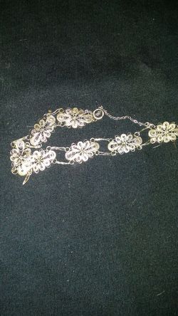 Vintage Sterling Silver Bracelet