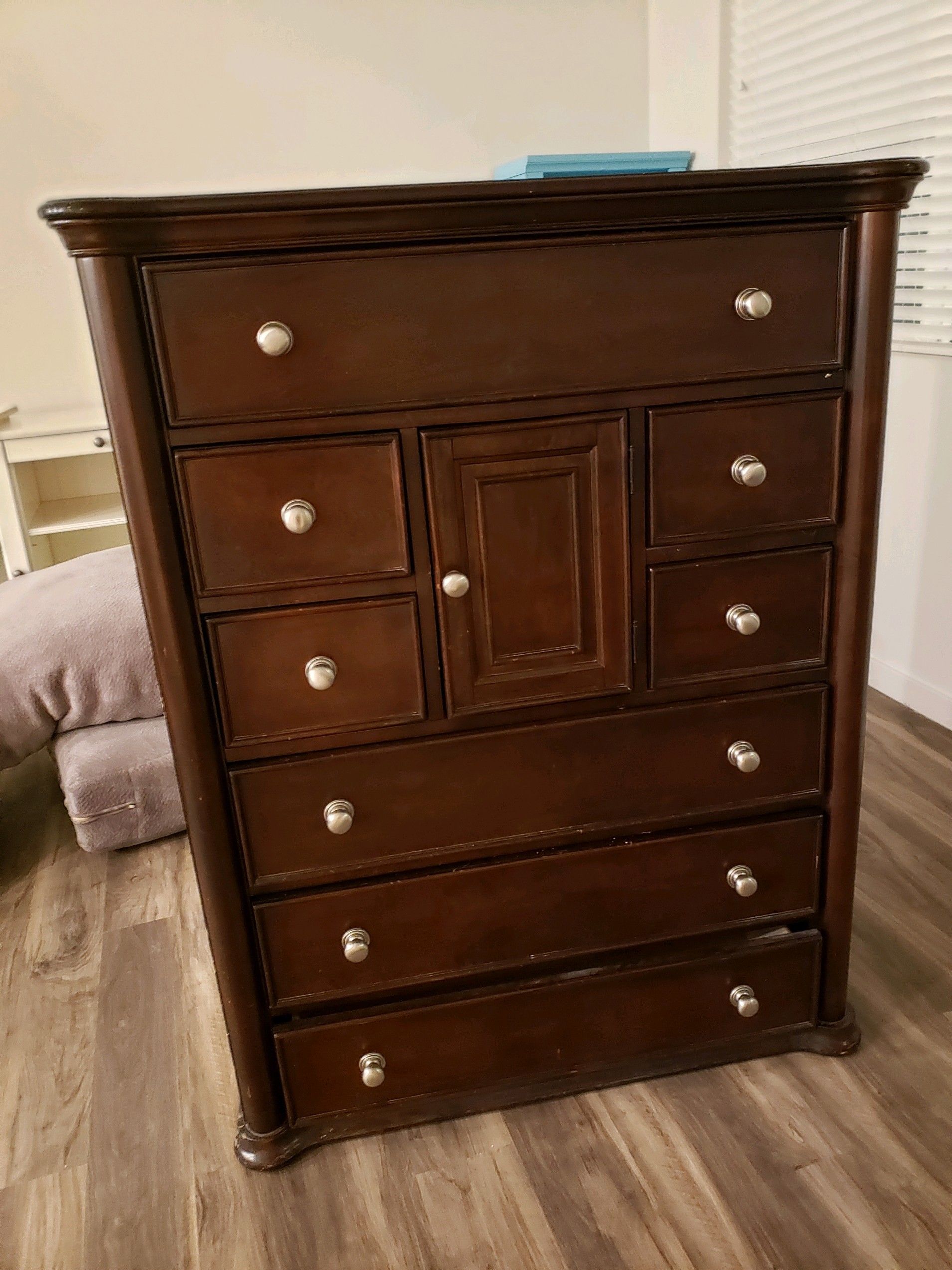 Large solid wood dresser