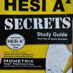 HESI A^2 SECRETS Study guide