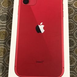 iPhone 11 NIB Deep Red ATT