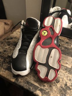 Jordan 13s He got game size 11.5