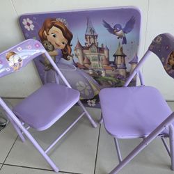 Table And Two Chairs, Princess Sofia