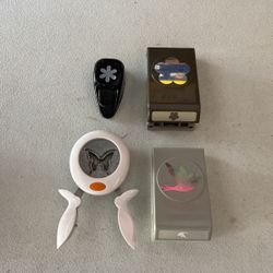 4 Specialty Paper Punches Bird Butterfly More