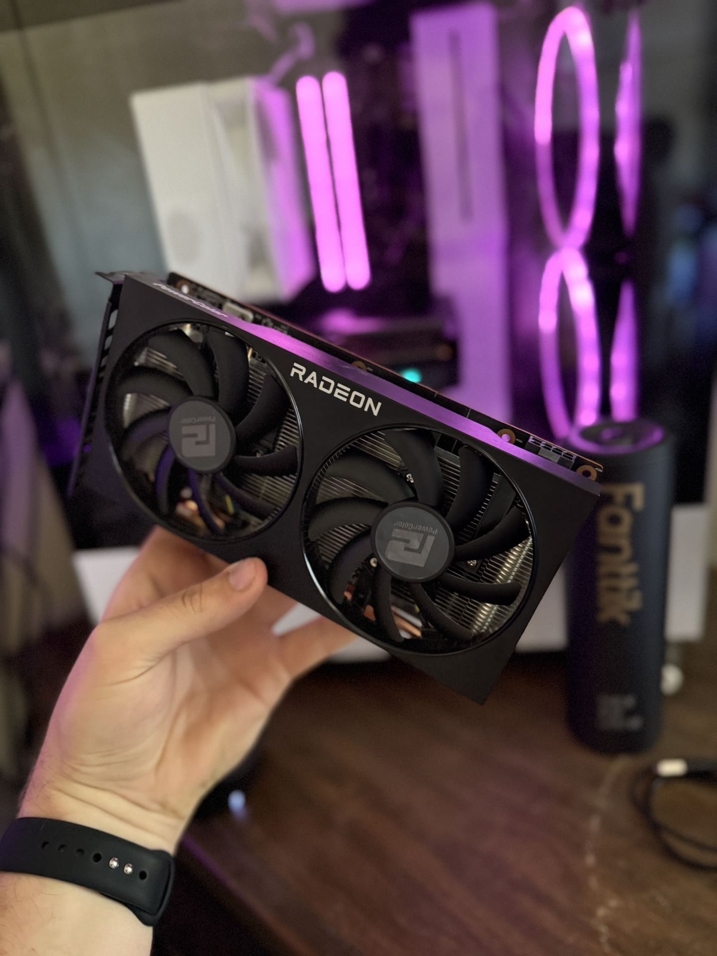 PowerColor Fighter AMD Radeon RX 6600 Graphics Card with 8GB GDDR6 Memory