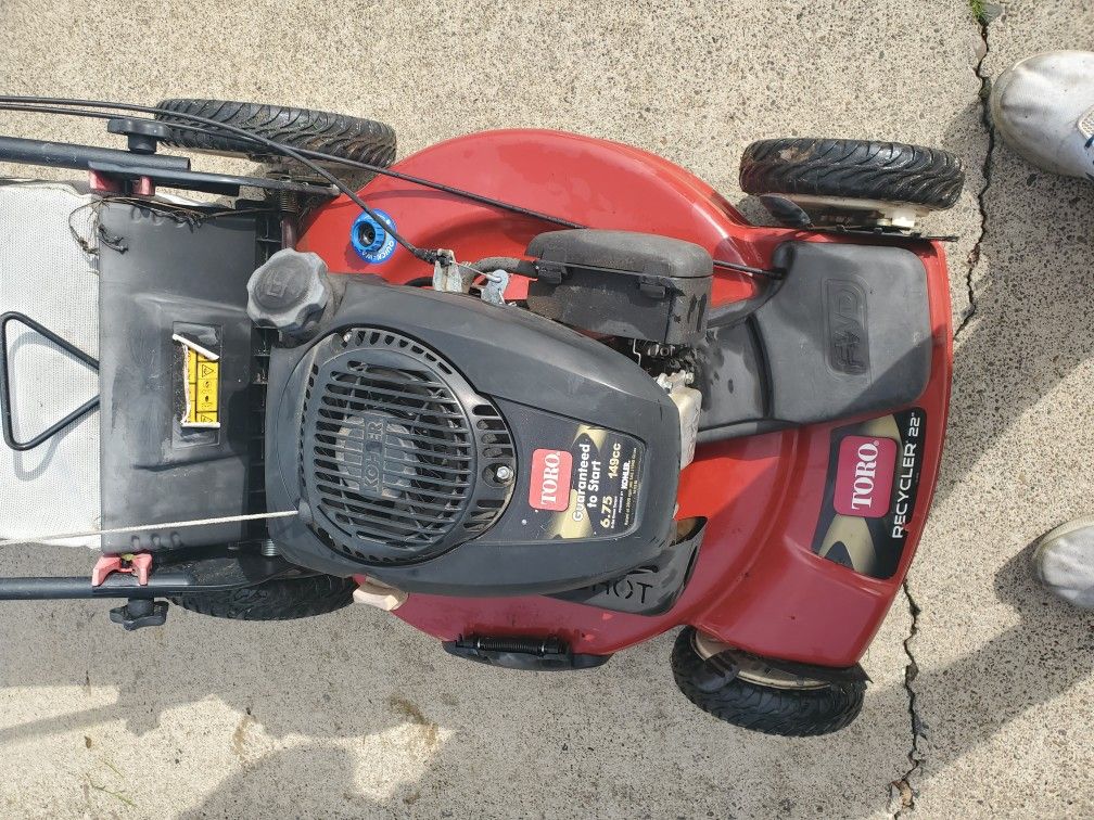 Toro lawn mower