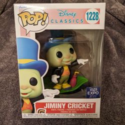 Jiminy Cricket Disney Funko Pop