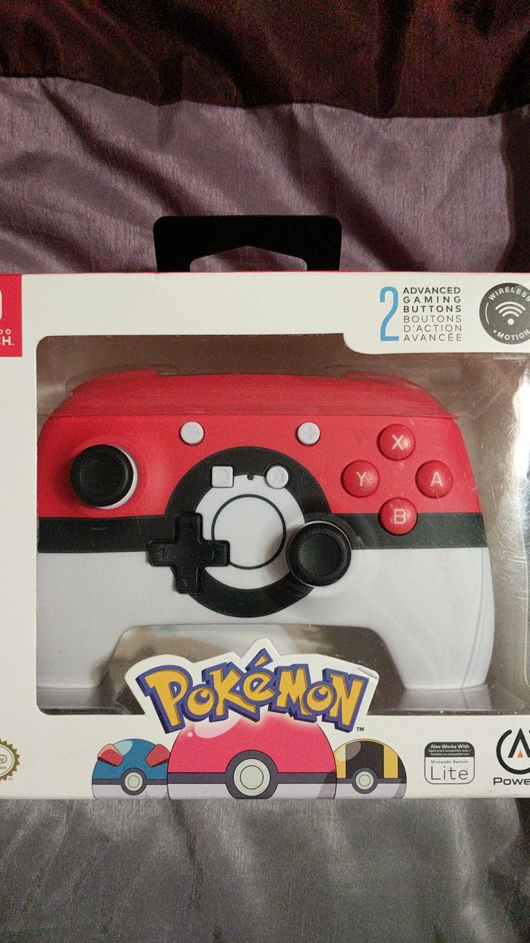 NINTENDO SWITCH pokeball wireless