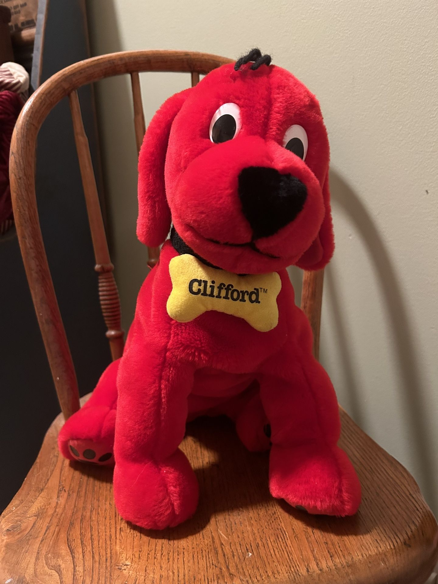 Clifford Stuffed Dog