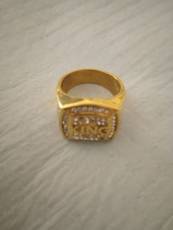 Gold Plated Beautiful King Ring