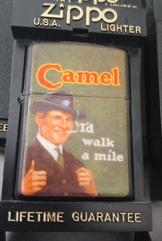 Vintage Camel Zippos