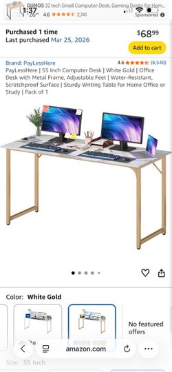 Brand New Desk 55 inch