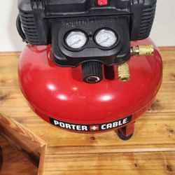 Porter-Cable corded electric 6 Gallon Pancake Compressor