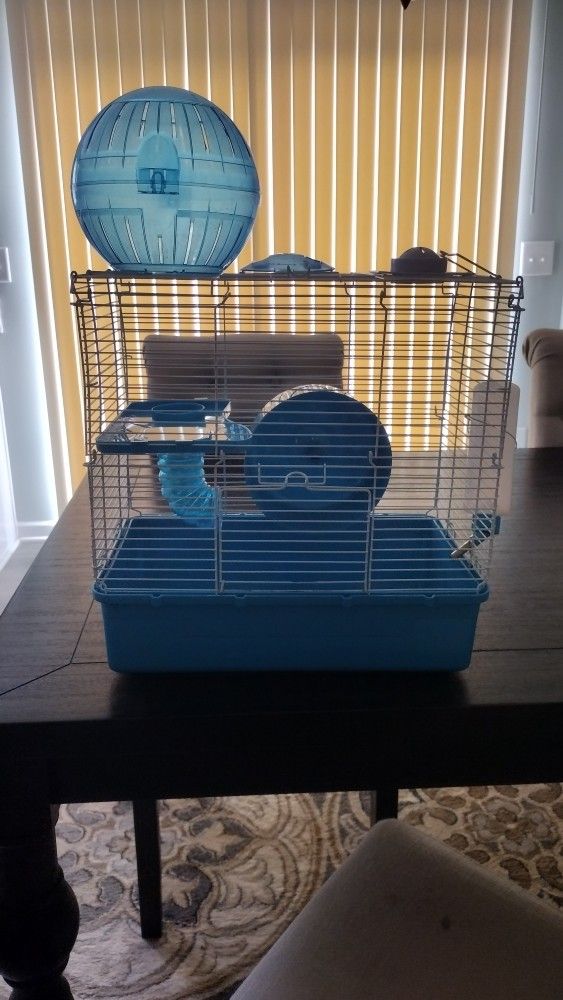 Hamster Habitat And Accessories