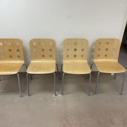 4 IKEA Jules Bistro Chairs Discontinued 