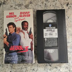 USED: Lethal Weapon 3 (VHS, 1992) Mel Gibson, Danny Glover & Joe Pesci