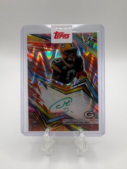 2025 Resurgence - Matthew Golden #NI-MG Orange Power Surge Auto /25 (RC)