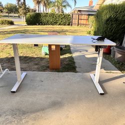Electric standing desk