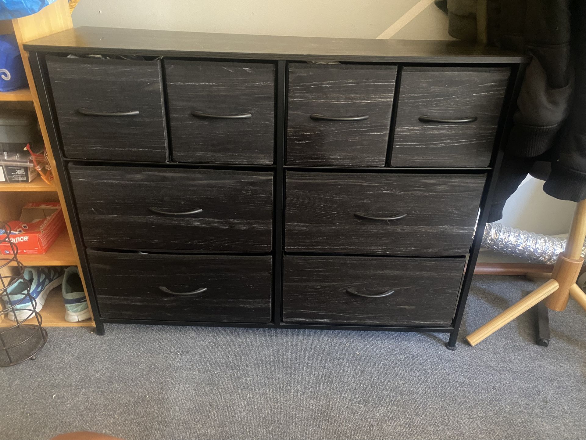 WLIVE fabric 8 drawer storage cabinet