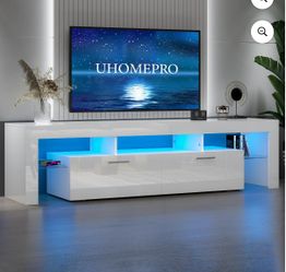 White Tv Stand Brand New