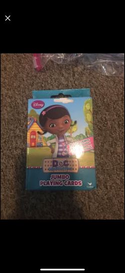 Disney Junior Doc McStuffins Jumbo Playing Cards by Cardinal Games 