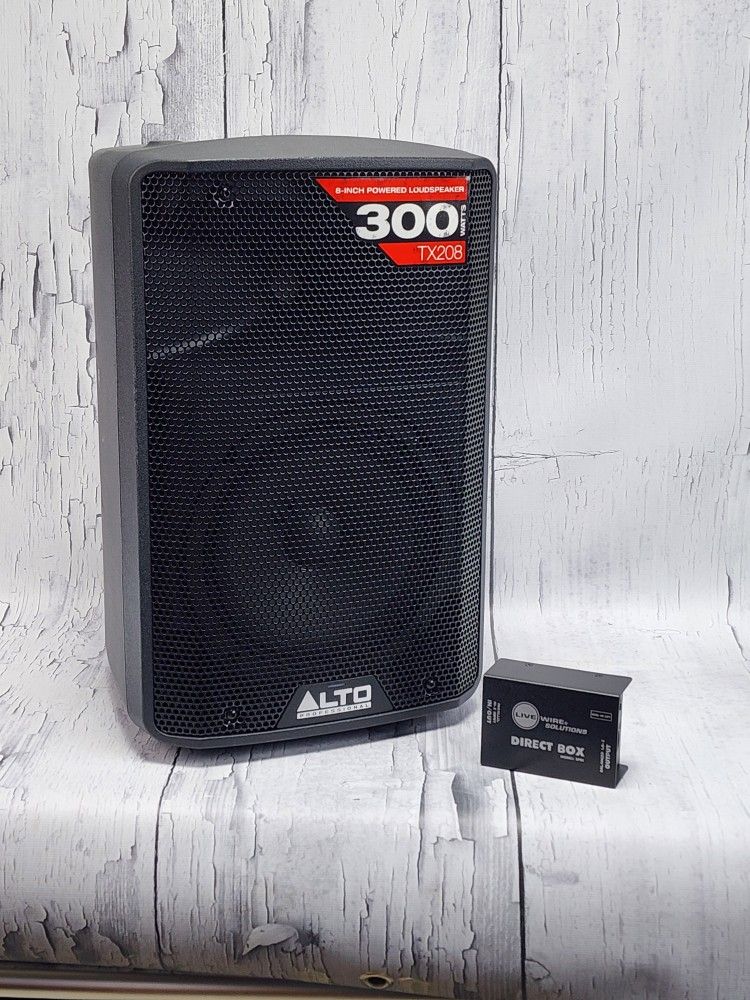 Alto TX208 P.A. Speaker Monitor 