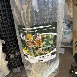 New black net fence pet barrier