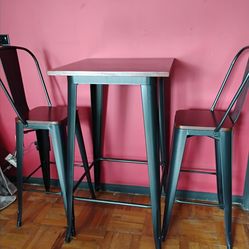 Bar Stool Table Set Dinner