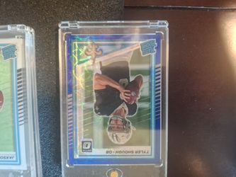 Tyler Shough Donruss Optic Rated Rookie Card