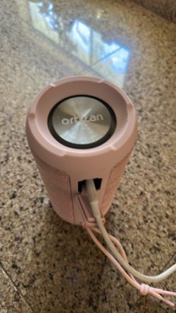 Ortizan Portable Bluetooth Speaker – Pink