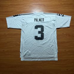 Vintage Y2K Reebok Oakland Raiders Carson Palmer Jersey  Size L/XL