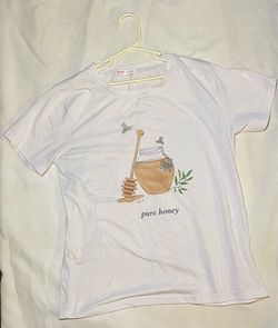 Small honey white shirt, US size 4