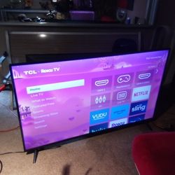 ** 65" TCL SMART TV WITH REMOTE $325 OBO