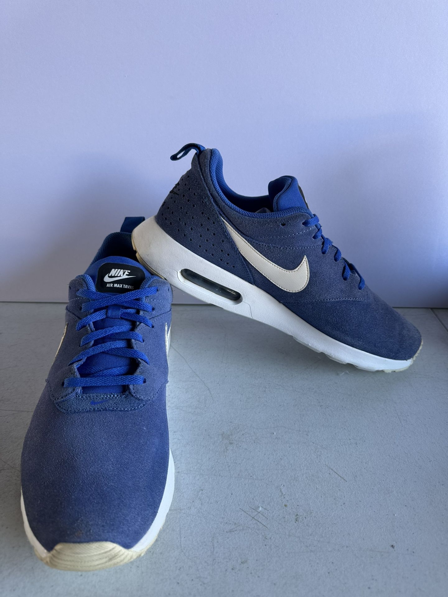 Men’s Nike Tavas Suede Blue