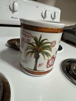 Ceramic Kitchen Utensil Holder