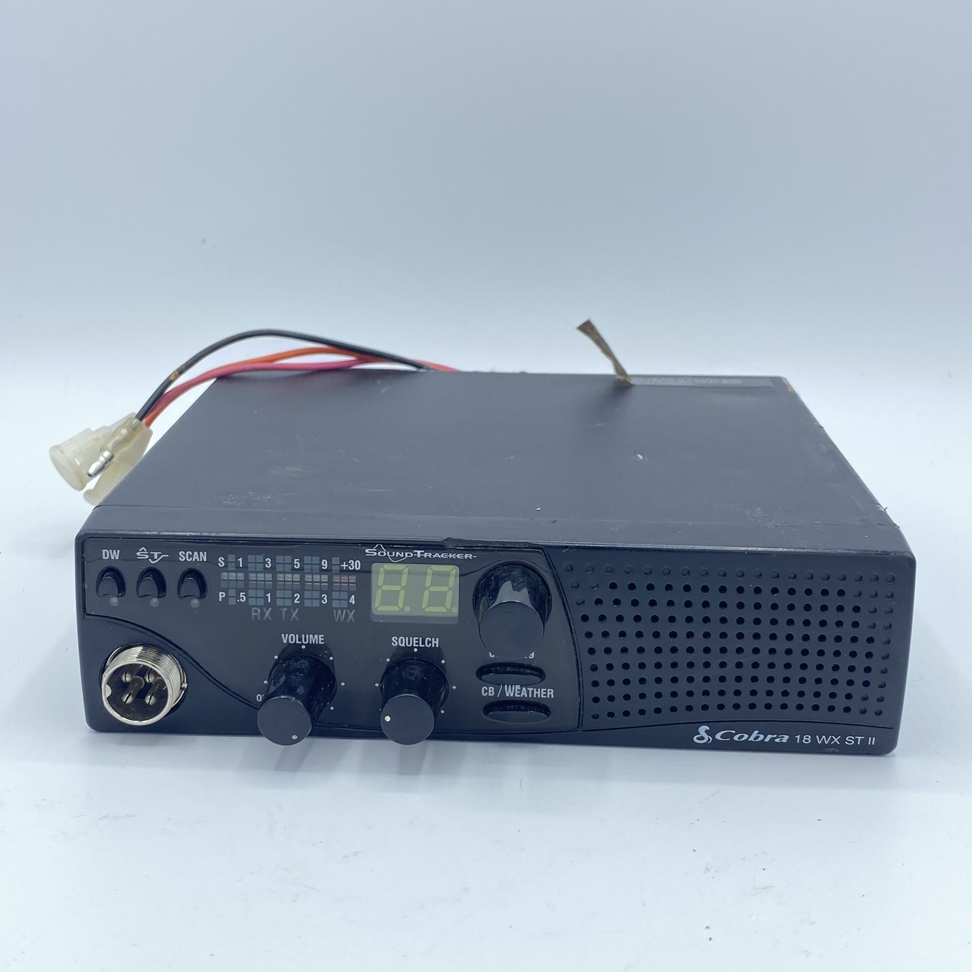Cobra 18 WX ST II Mobile CB Radio Transceiver Sound Tracker w/ Weather Channel