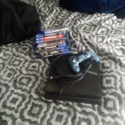 PS4 With Controller Plus 8 Games