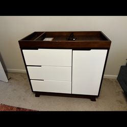 Hudson 3-Drawer Changer dresser With Changing Tray 