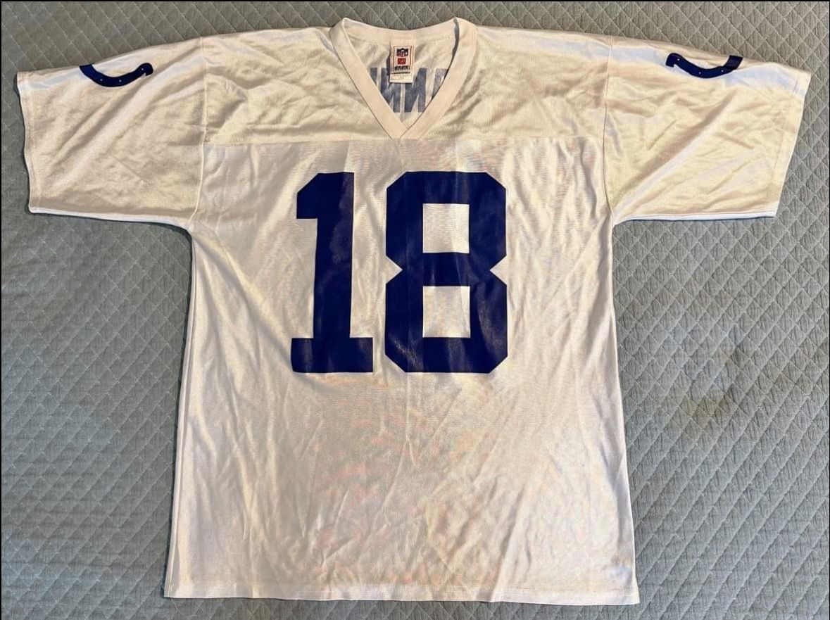 NFL Peyton Manning #18 Jersey β Indianapolis Colts β Size L/G