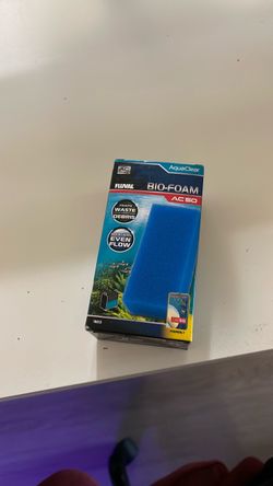Brand new bio foam  and back filter.
