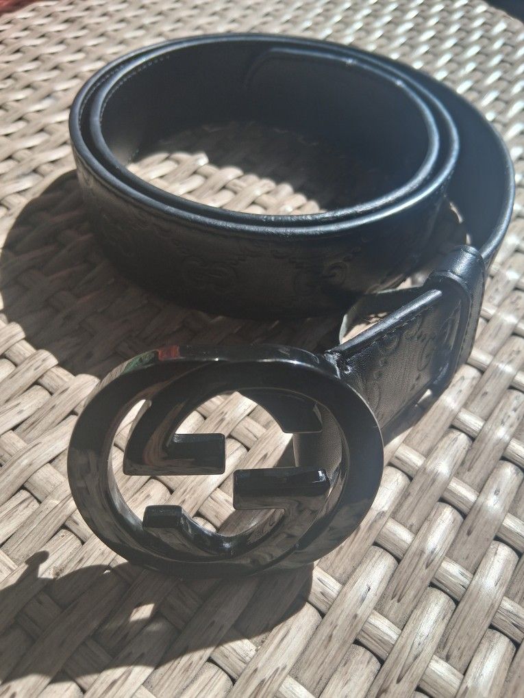 Authentic Mens Gucci Belt Fits 32-38
