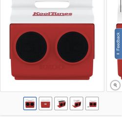 Igloo Cooler With Bluetooth Speaker