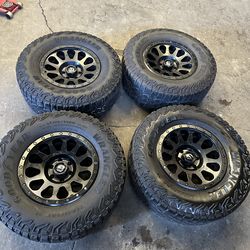 18” Fuel wheels & tires