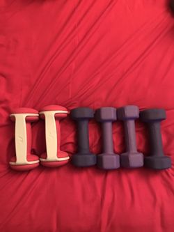 5 pound Dumbbells