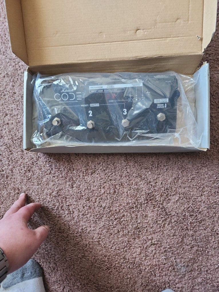 Marshall Code Programable Footcontroller