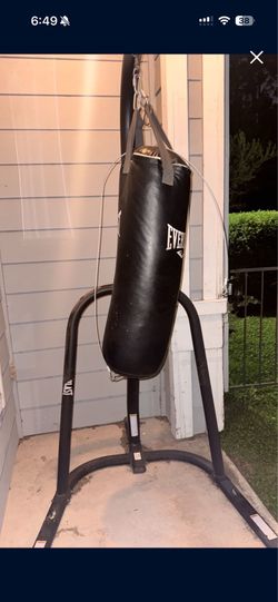 Boxing stand painted