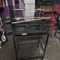 Bird Cage With Stand (rolls)