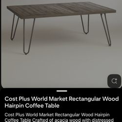 World market Coffee Table